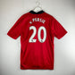 Manchester United 2013/2014 Home Shirt - Van Persie 20 - Large
