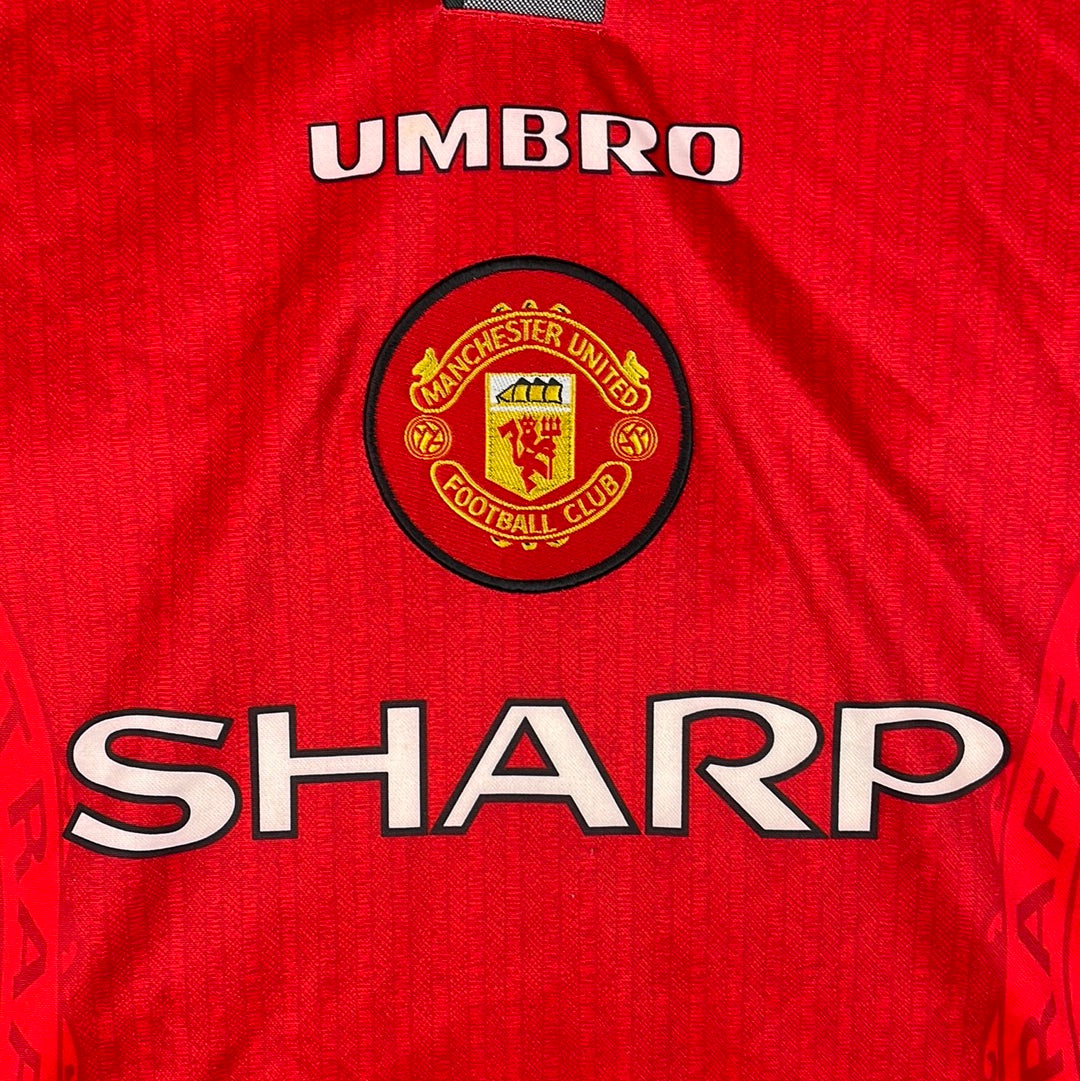 Manchester United 1996/1997 & 1997/1998 Home Shirt - XL - Very Good Condition