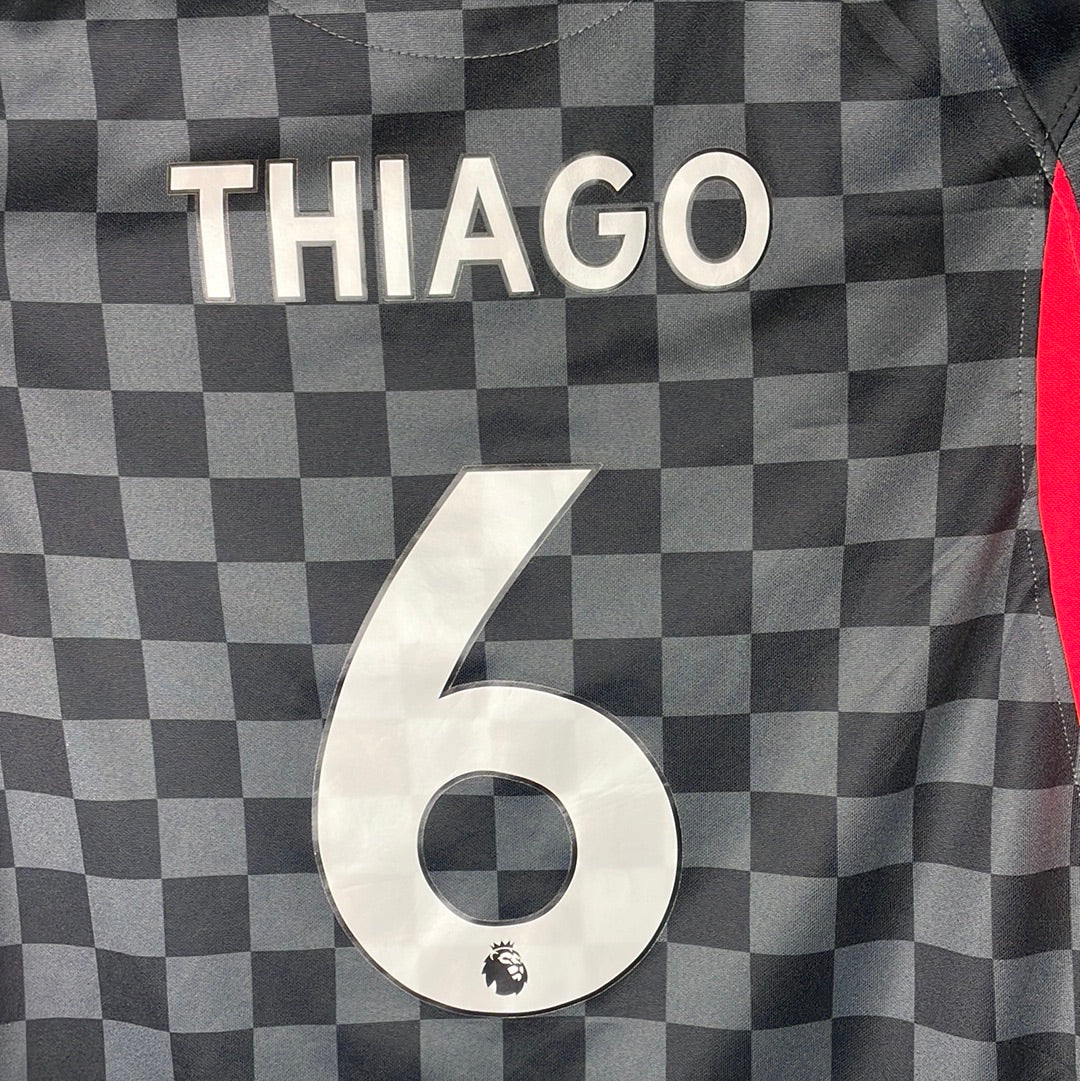 Liverpool 2020 2021 Third Shirt - Thiago 6 - Excellent Condition - Age 10-12 Shirt