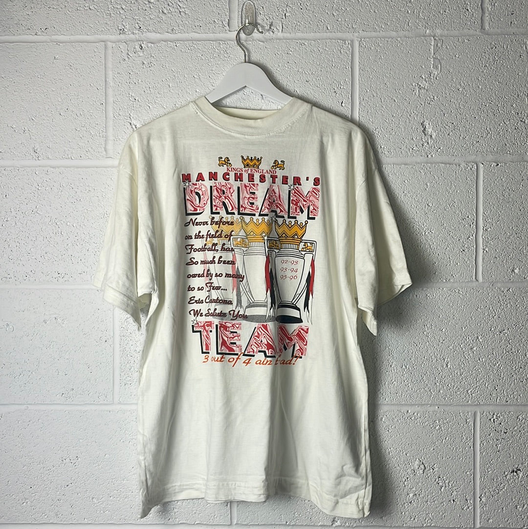 Vintage 1990s Manchester United Premier League Winners T-Shirt 