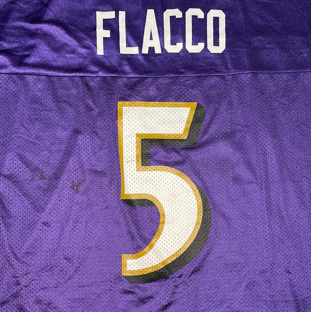 Baltimore Ravens Flacco 5 Ravens Jersey - Good Condition - 2XL - NFL Jersey