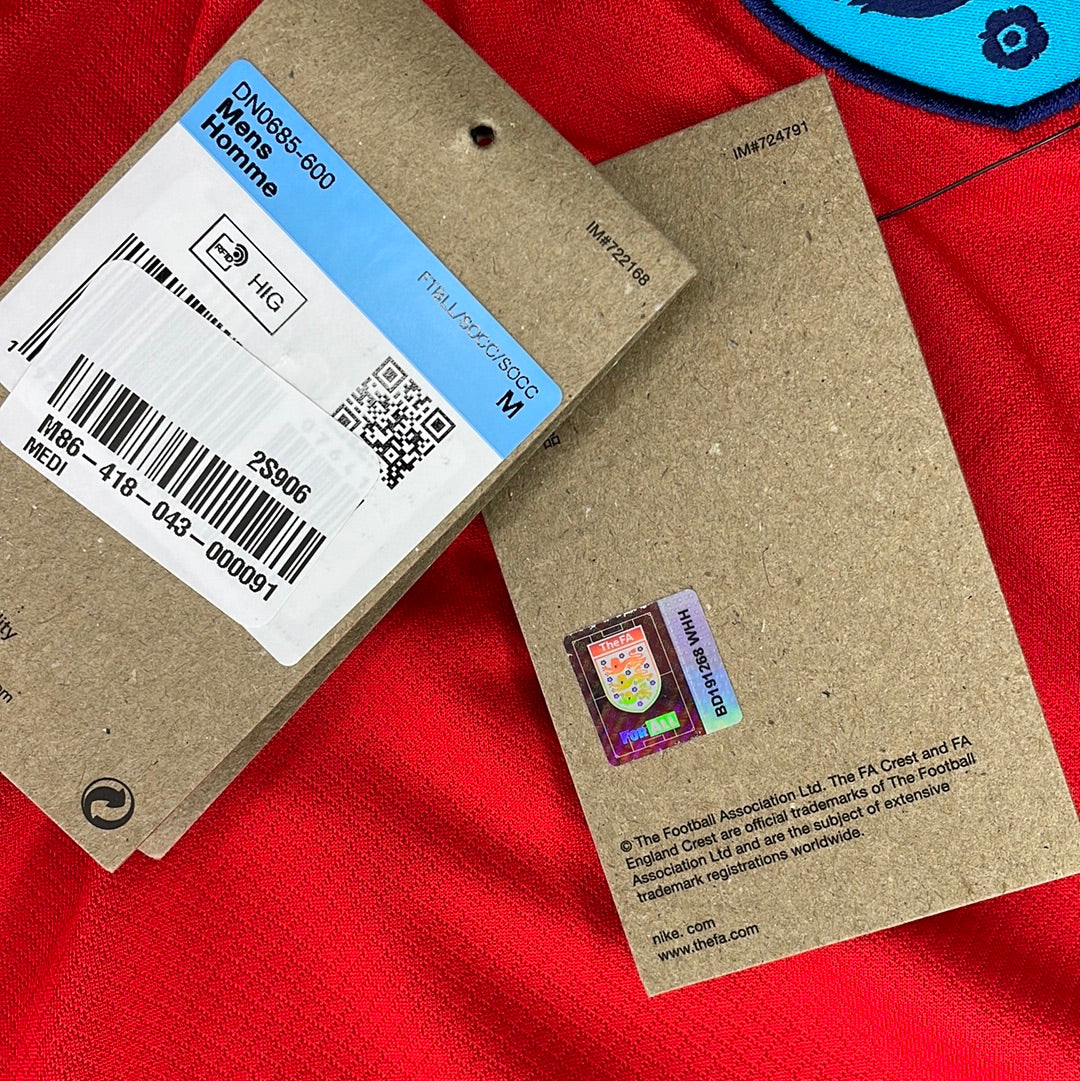 England 2022/2023 Away Shirt - Medium - New With Tags - Nike Code DN0685-600