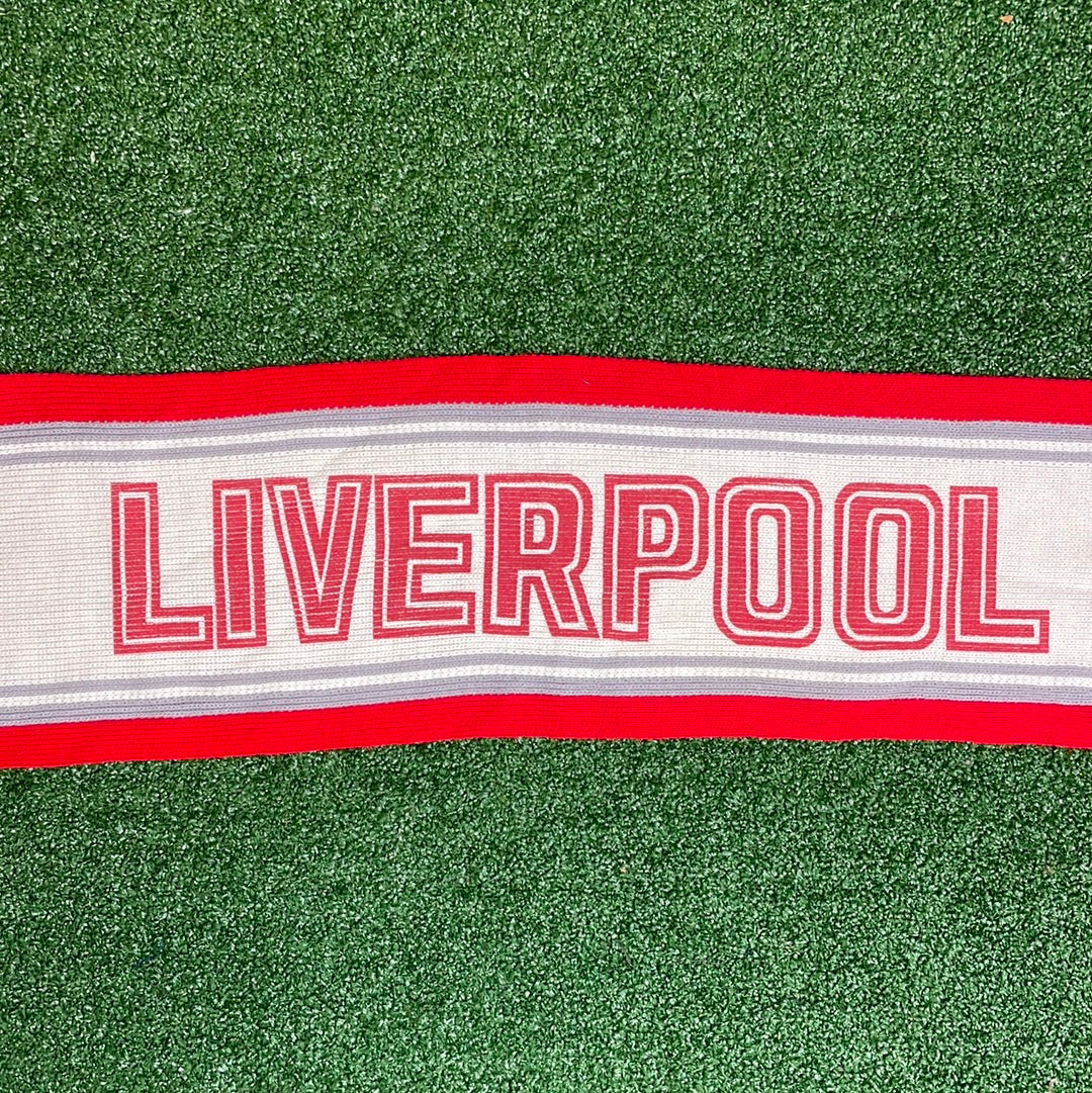 Vintage 1980s Liverpool FC Scarf - Very Good Condition