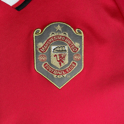 Manchester United 1999 European Home Shirt Score Draw - Large Adult