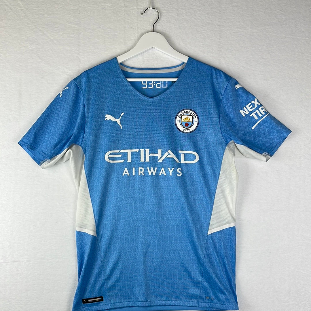 Manchester City 2021/ 2022 Home Shirt - Excellent Condition - Grealish 10 - Puma