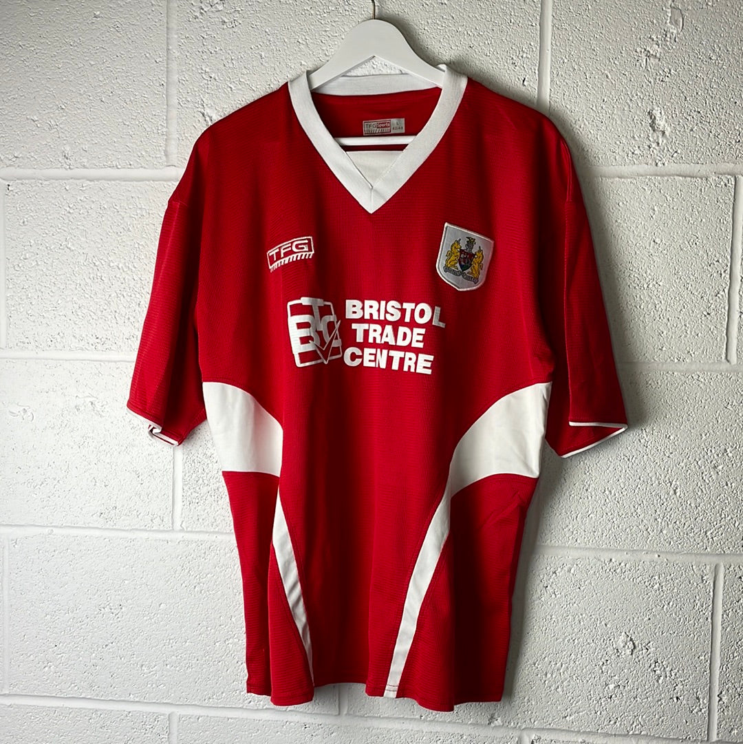 Bristol City 2005-2006 Home shirt - Large Adult