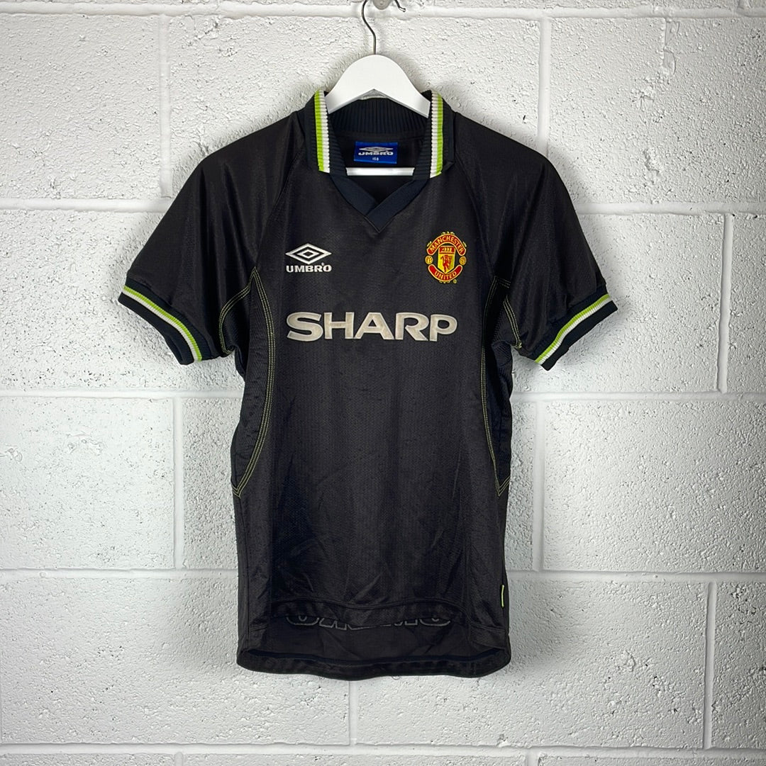 Manchester United 1998-1999 Third Shirt - Large Youth