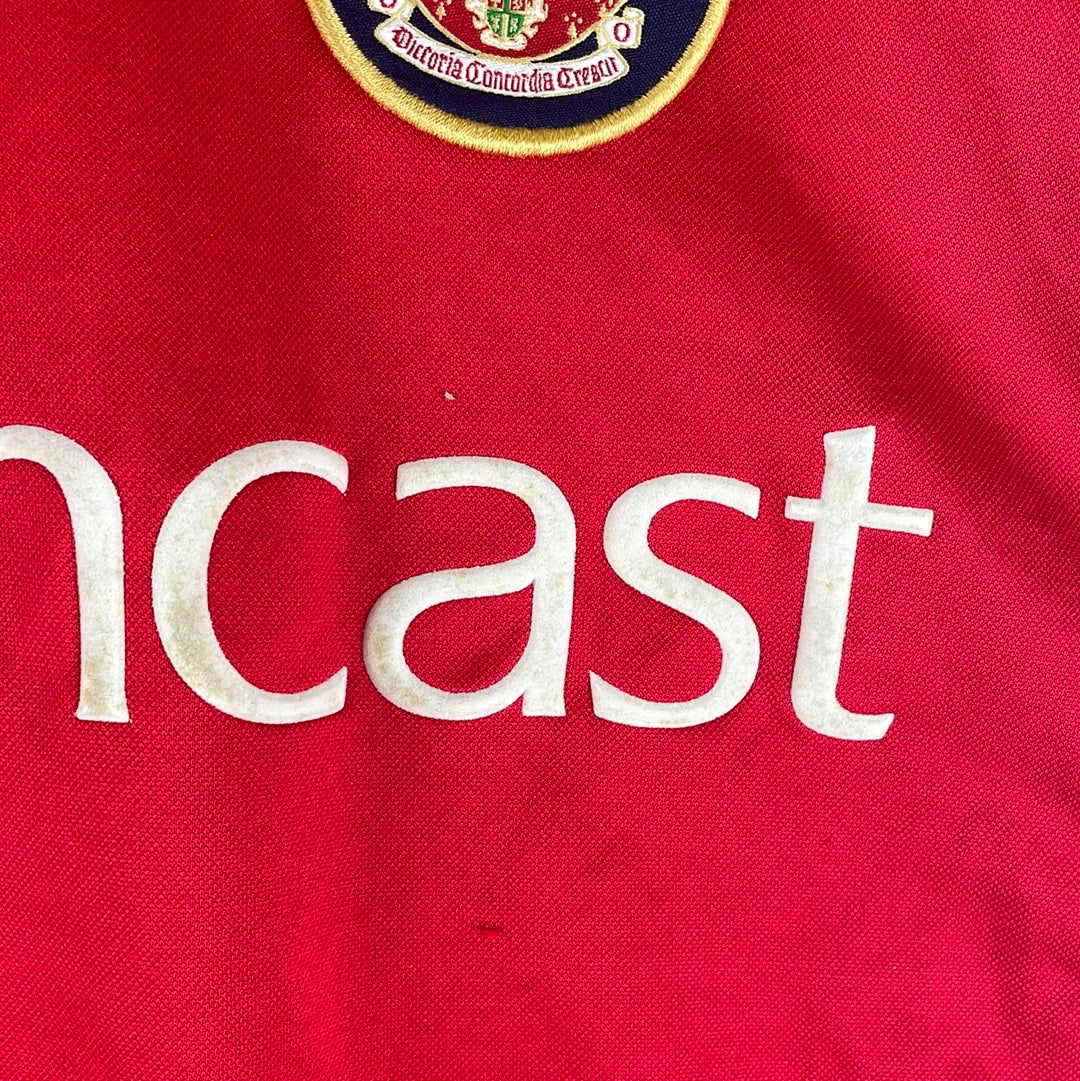 Arsenal 2000/2001 Home Shirt - Small Adult - Good Condition