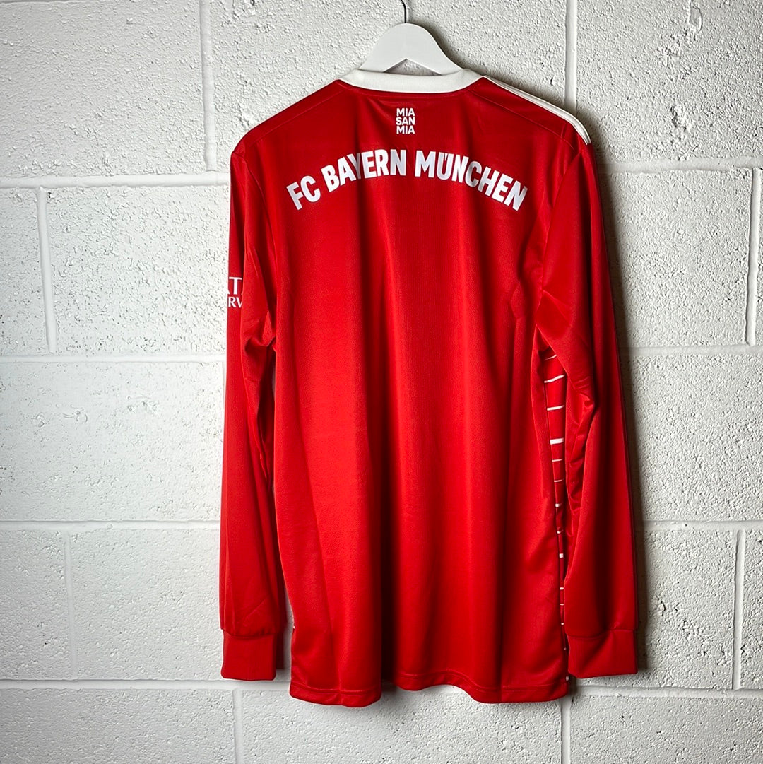 authentic Bayern Munchen #22 Starke Home Long Sleeves Soccer Club