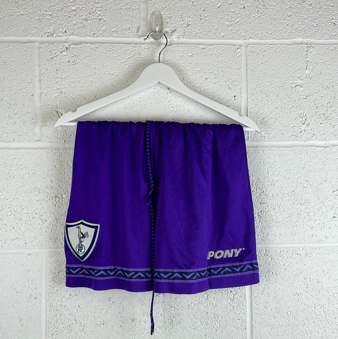 Tottenham Hotspur 1998/1999 Away Shorts - 32 Inch Waist - Very Good Co â Casual Football Shirts