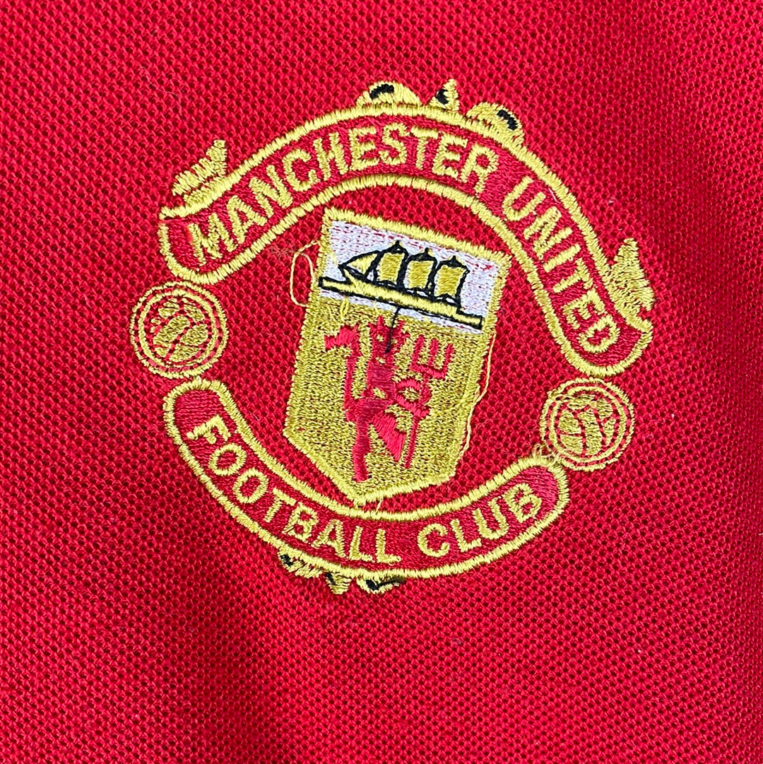 Vintage Manchester United Umbro Polo Shirt - Extra Large - Excellent Condition