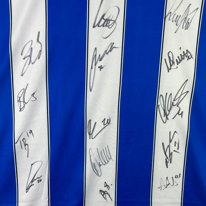 Sheffield Wednesday 22/23 Squad Signed Shirt - Large Adult - New With Tags