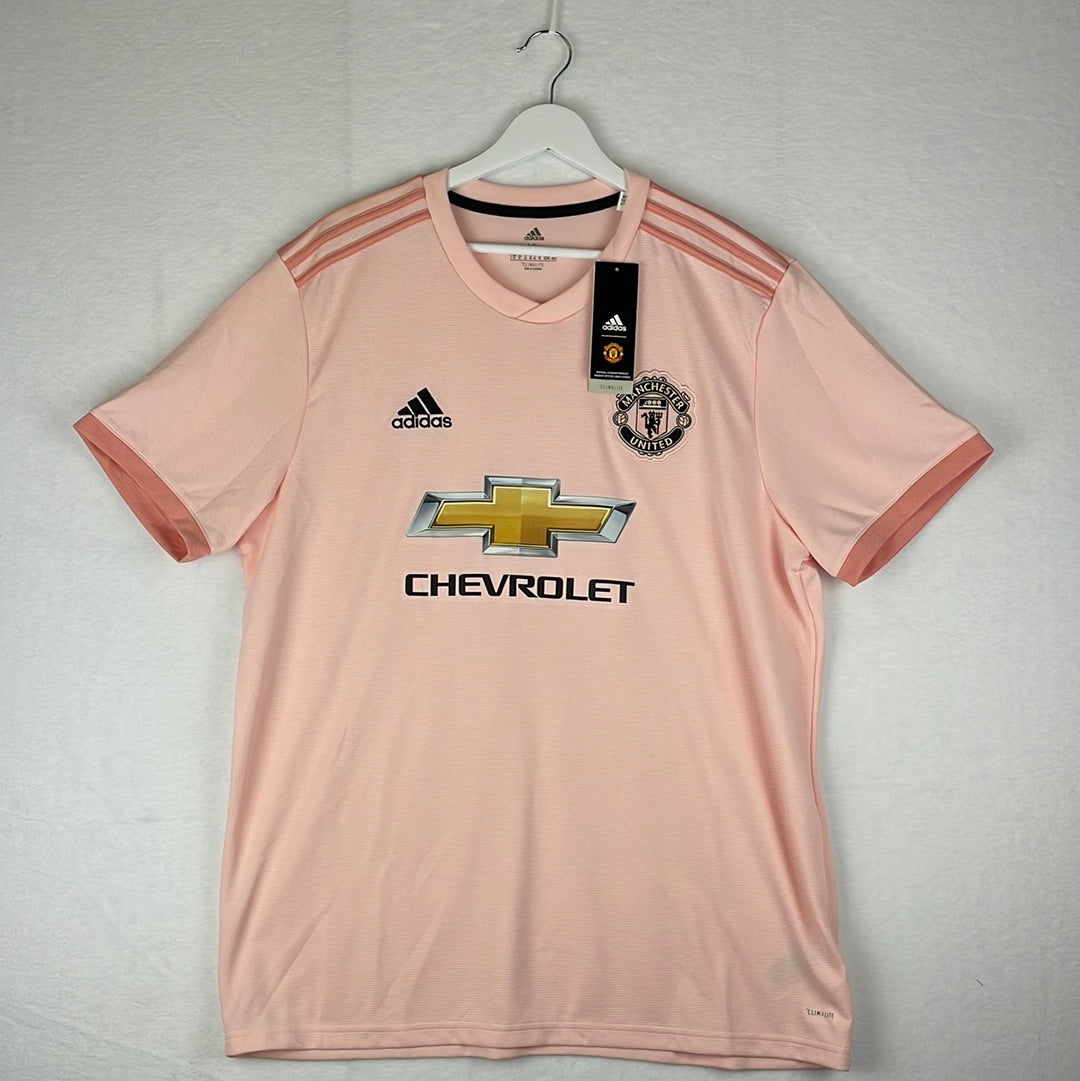 Manchester United 2018/2019 Away Shirt - Extra Large - New With Tags - Adidas CG0038