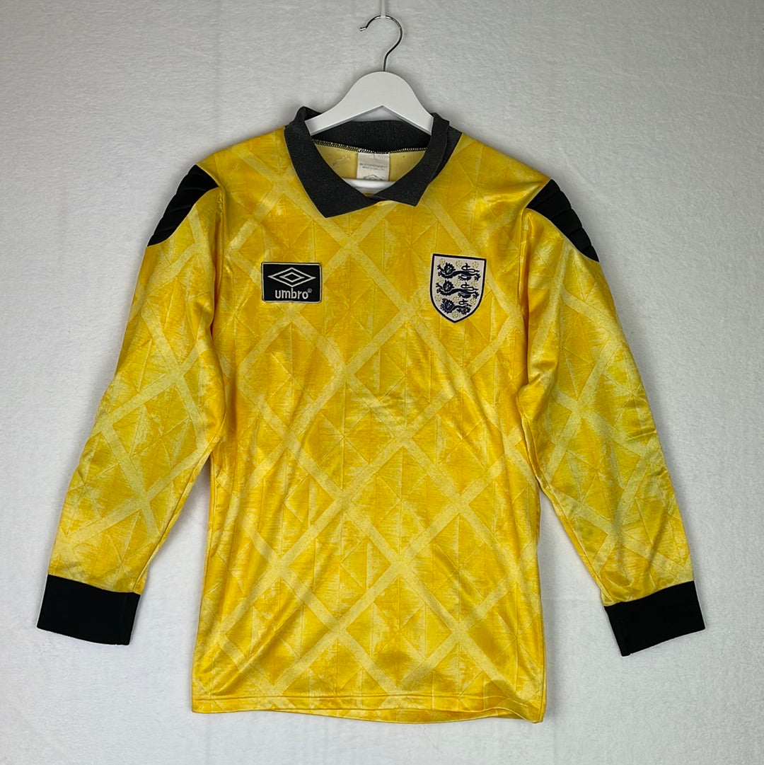 England 1990-1991 Goalkeeper Shirt - Front
