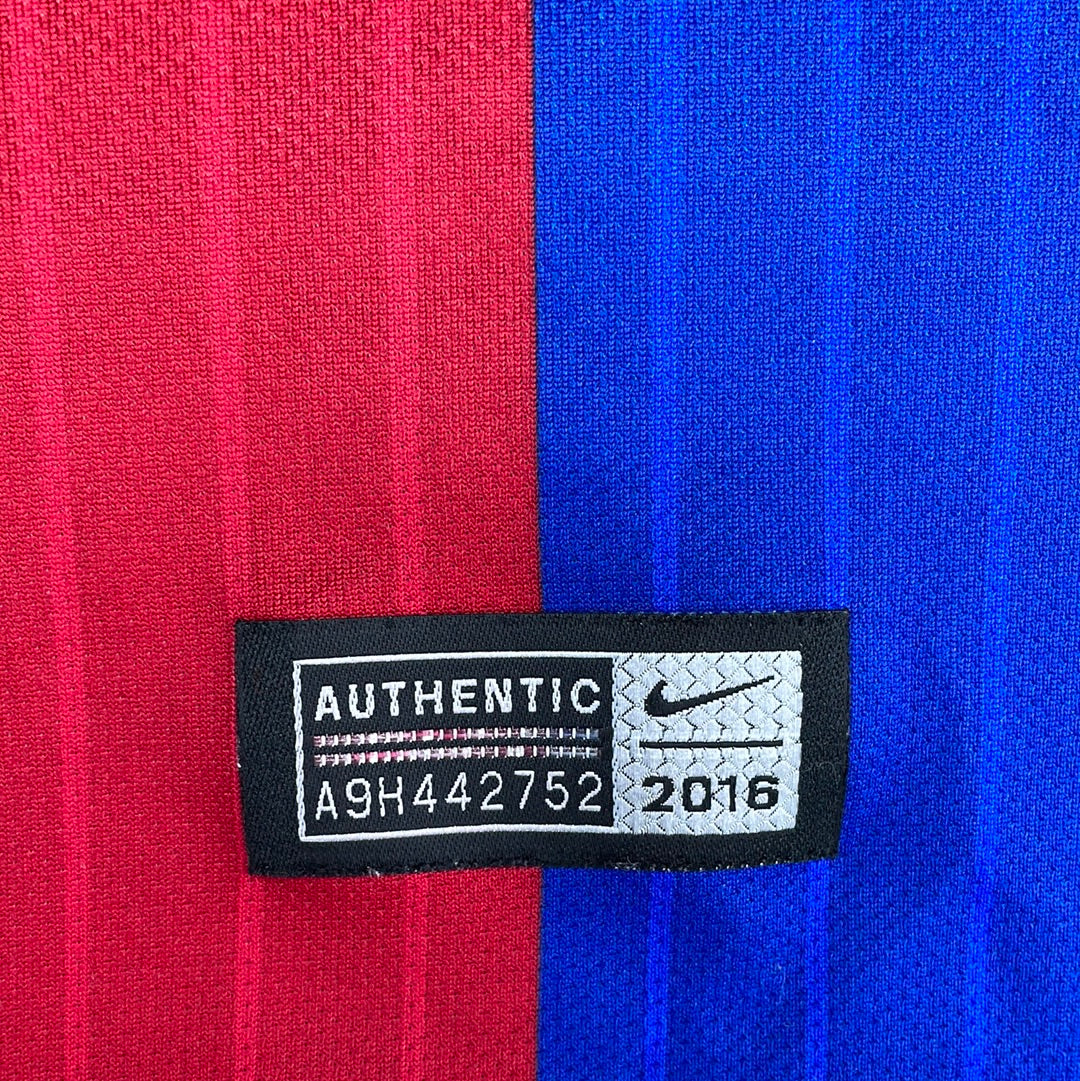 Barcelona 2016-2017 Home Shirt - Extra Large - Immaculate Condition