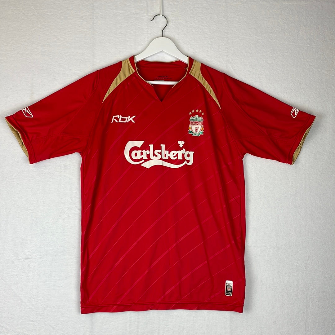 Liverpool 2005/2006 Champions League Home Shirt - Various Sizes - Authentic Reebok Shirts