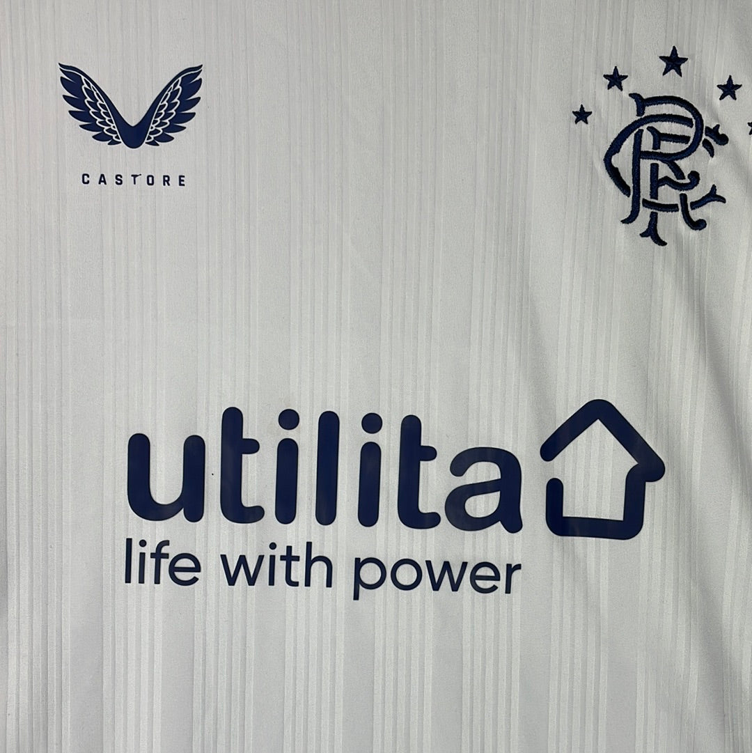 Castore Rangers Away Shirt 2020 2021 Junior