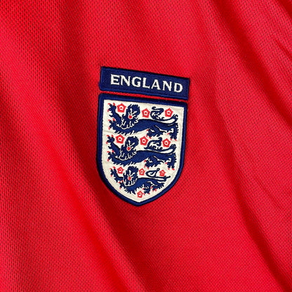 England 2002 Away Shirt - XL - Beckham 7 Print