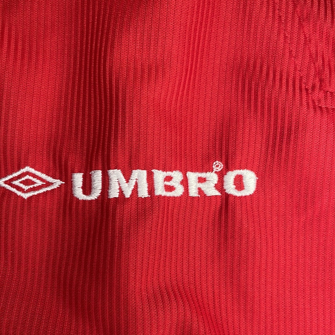 Umbro Template Football Shirt - Manchester United 1998/1999 Home Template - Large - 9.5 Condition