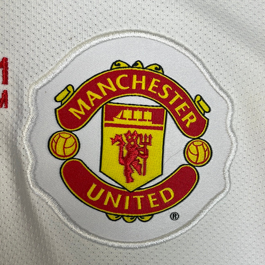 Manchester United 2010/2011 Away Shirt - Champions League Final - Medium - Long Sleeve - Nike code 382977-105