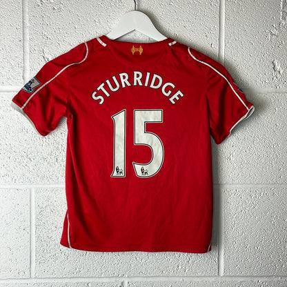 Liverpool 2014 Home Shirt - Junior - STURRIDGE 15