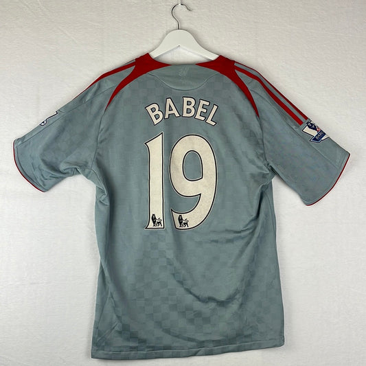 Liverpool 2008-2009 Away Shirt - Large - Babel 19 - Excellent Condition - Adidas 313197