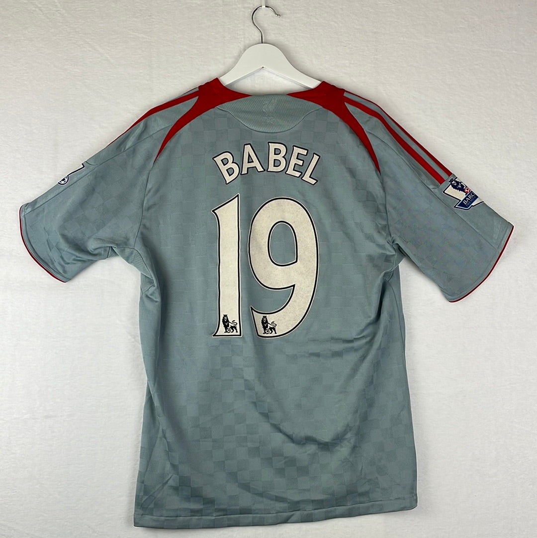 Liverpool 2008-2009 Away Shirt - Large - Babel 19