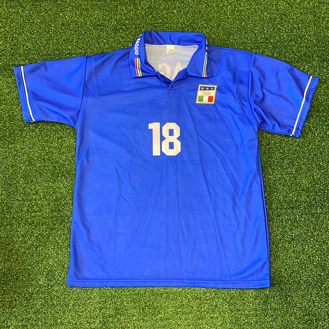 Italy Baggio Fans T Shirt front